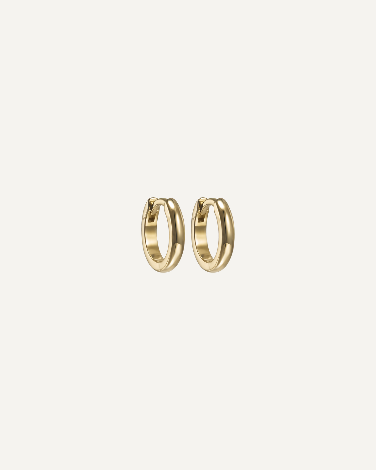 Basic hoops Gold Vermeil