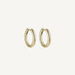 Mini Oval Earrings