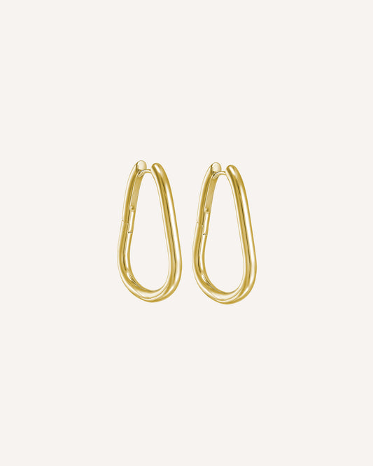 Pear earrings