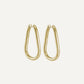 Pear Earrings Позолота