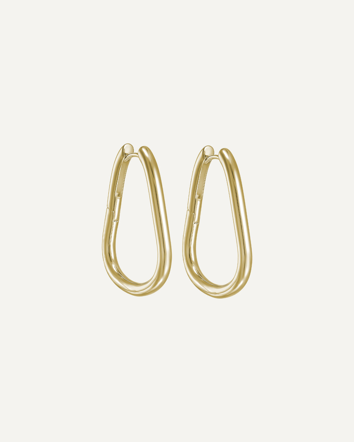 Pear Earrings Позолота