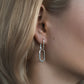 Double Chain Earrings Gold Vermeil