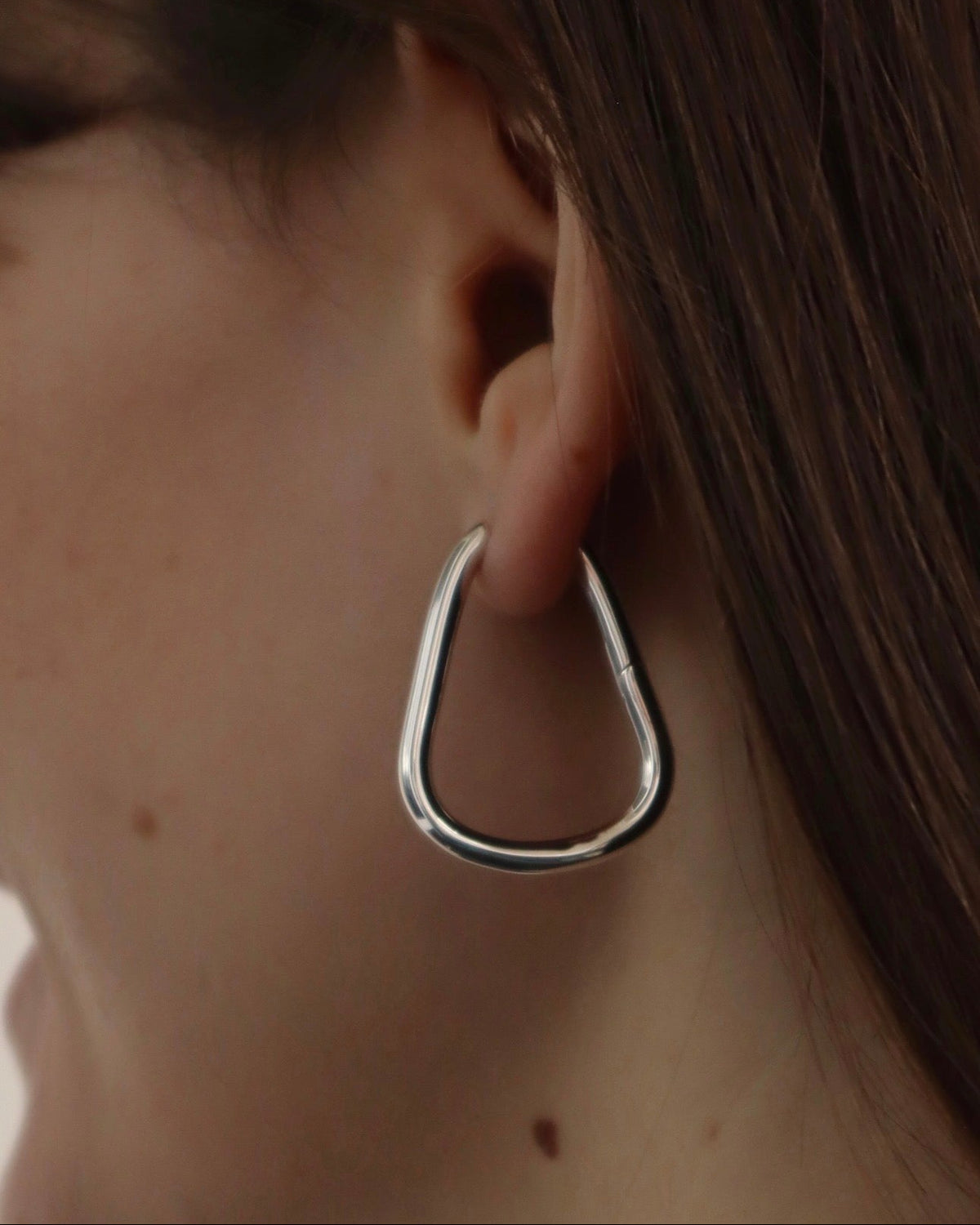 Pear Earrings Позолота