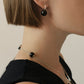 Onyx Balance earrings