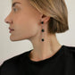 Onyx Gravity earrings