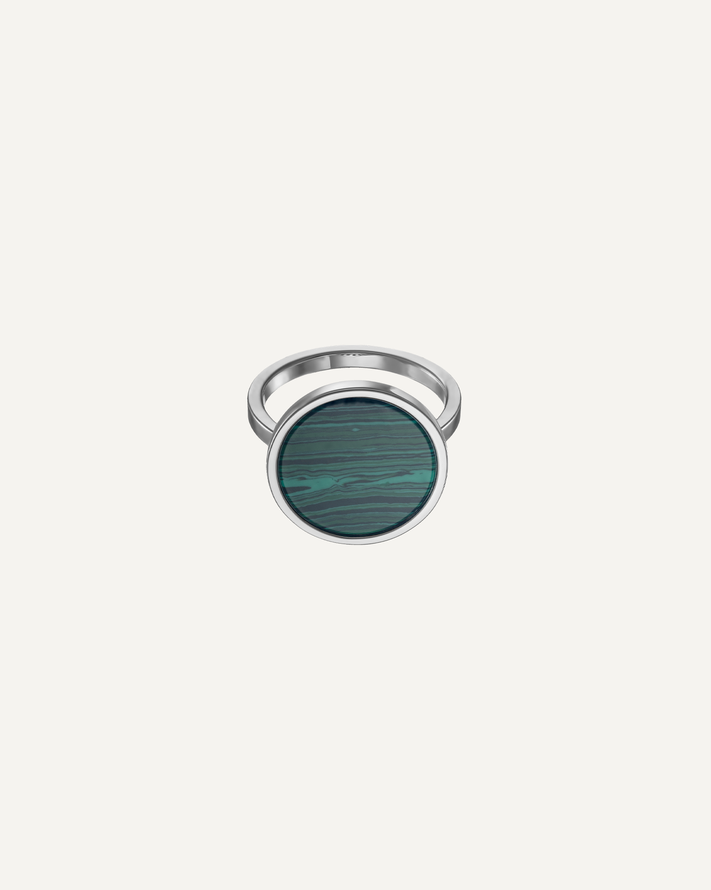 Malachite ring